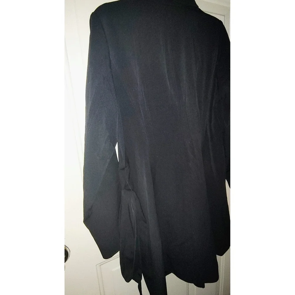 Kris Jenner Collection Women's Black Coat Size Small - Picture 6 of 10